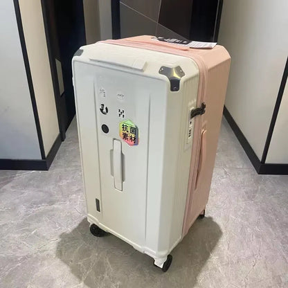 COLENARA Extra Large Capacity Luggage 20 Inch Boarding Case 22"24"26"28"30"32"34"36"40" ABS+PC Trolley Case Rolling Suitcase