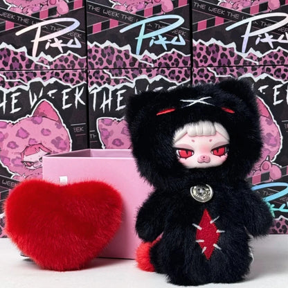 PIKU The Week Series Blind Box Cool Anime Doll PIKU Surprise Bag Pendant Mystery Box Keychain Vinyl Face Doll Collect Toys Gift