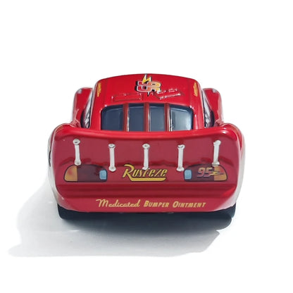 Pixar Cars Lightning McQueen Hudson Hornet Piston Cup Racer Version Metal Die Casting Model Car Racing Toys Birthday Gifts