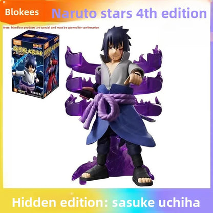 Blokees War 4th Edition Building Blocks Hatake Kakashi Uchiha Madara Uchiha Sasuke Action Figure Collectible Toy