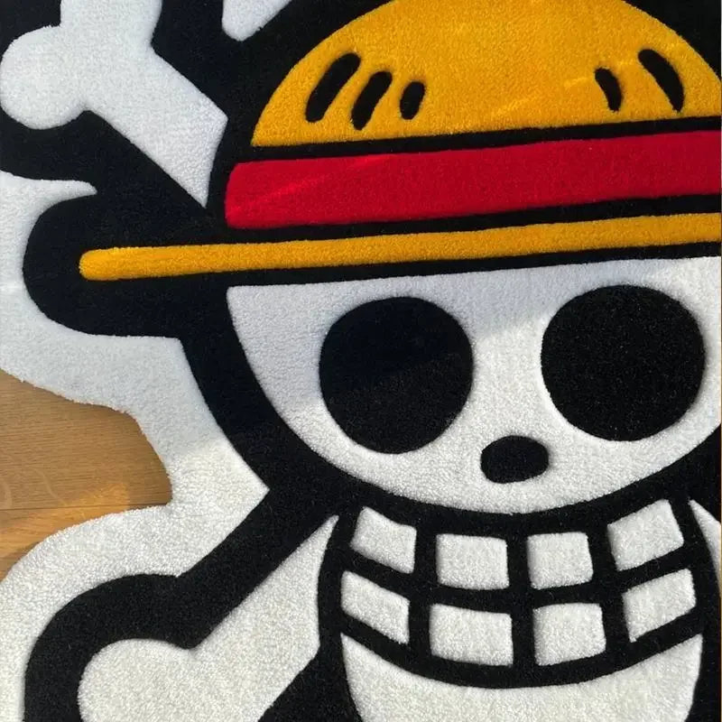 One Piece Carpet Anime Bedside Blanket Floor Mat Sofa Cushion Living Room Bedroom Kitchen Carpet Footrest Home Decoration Gift