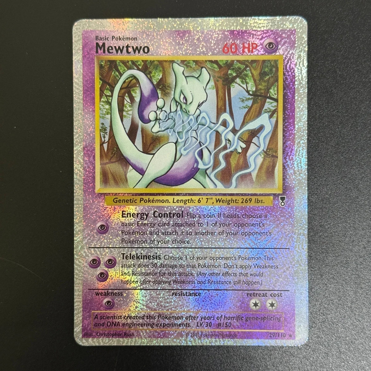 TCG English Mewtwo Collection Card Legendary Collection 29/110 #29 Reverse Holo Card Diy Proxy