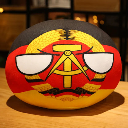 Country Ball Plush Toys 70 Styles 10cm Polandball Pendant Country Balls Countryball Stuffed Doll Xmas Birthday Gifts for Kids