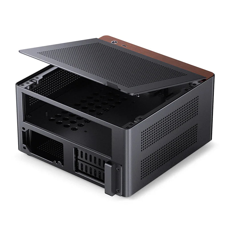 JONSBO NV10 Chassis ITX MINI Full Aluminum  Support 1U FLEX Power Supply Standing or Lying Computer Case