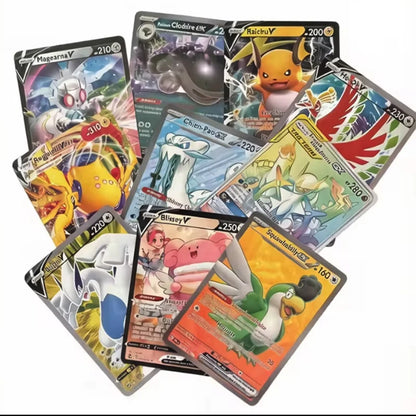 360Pcs English French Spanish Carta Karten Pokem Cards Sun Moon Evolutions Booster Box Collectible Tradiner Card for Child