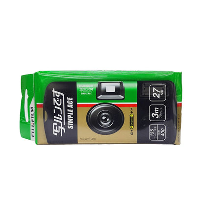 1-6PCS Fujifilm QuickSnap ACE 400 Power Degrees with Flash 27 Photo Exposures Single Use One Time Use Disposable Film Camera