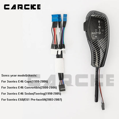 LED Gear Shift Knob Retrofit Kit for Car Accessories BMW E90 E91 E93 E81 E82 E84 E87 E88 E89 E46 E61 E60 E83 X3 E85 E86 E39 E53