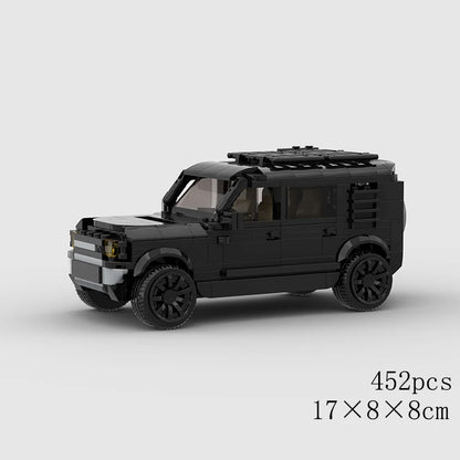 MOC Racing City Car Building Set - Creative Garage Toys - Ideal Gift for Children's Birthdays and Christmas Gifts