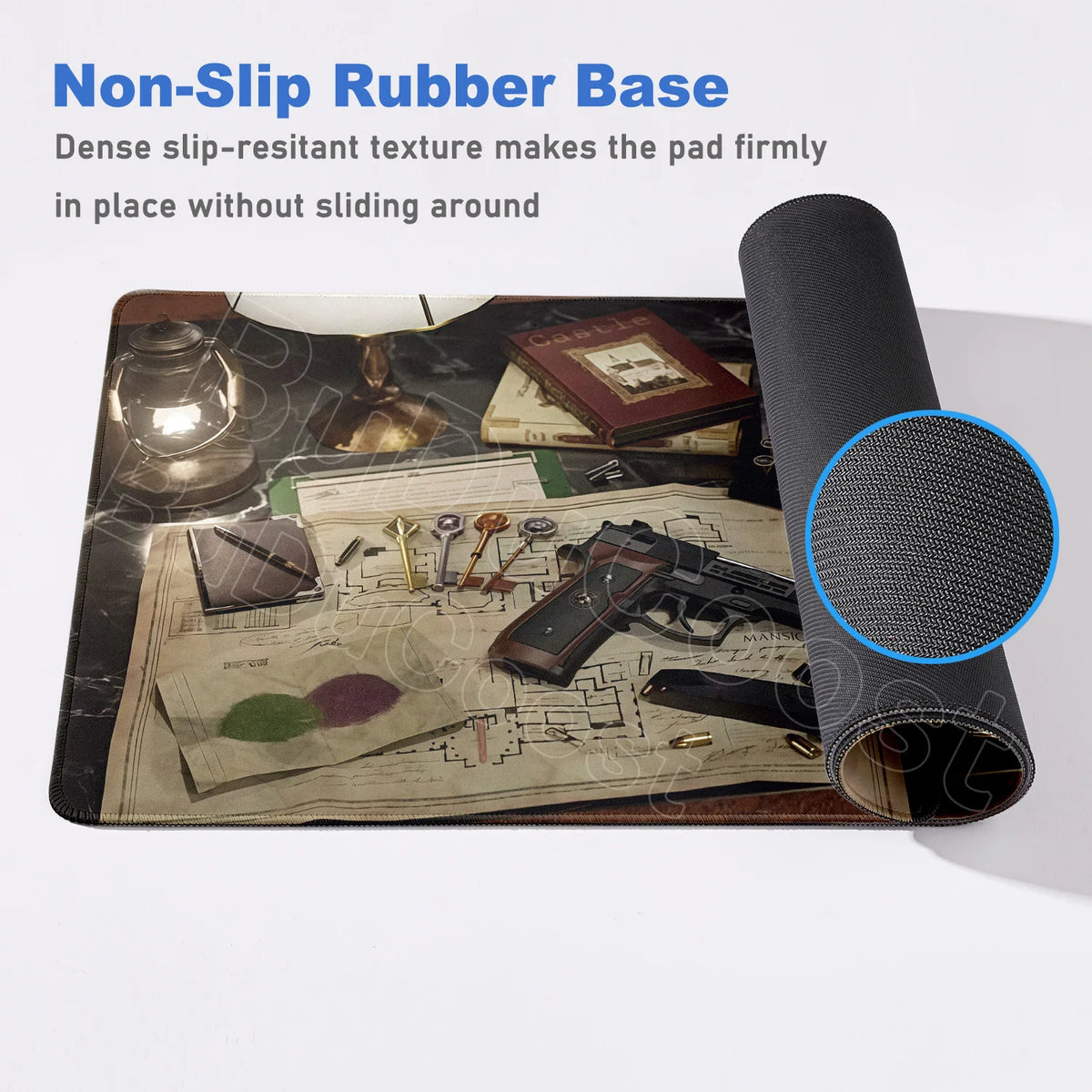 Laptop Tabletop Carpet PC Rubber Accessories Large Stitch Edge Office Mouse Pads Resident Evil Requiem E-sport Game Cabinet Mats