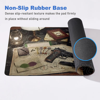 Laptop Tabletop Carpet PC Rubber Accessories Large Stitch Edge Office Mouse Pads Resident Evil Requiem E-sport Game Cabinet Mats