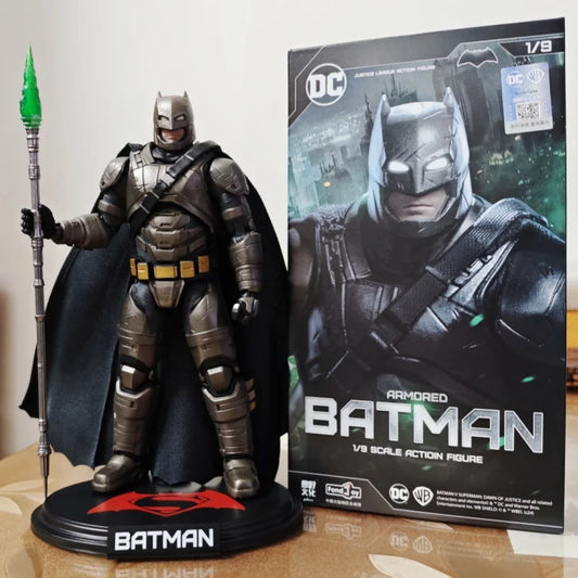 New Original Fondjoy Armored Batman Figure Dc Justice League Figures Detective Comics 1/9 Batman Pvc Model Joint Movable  Toys