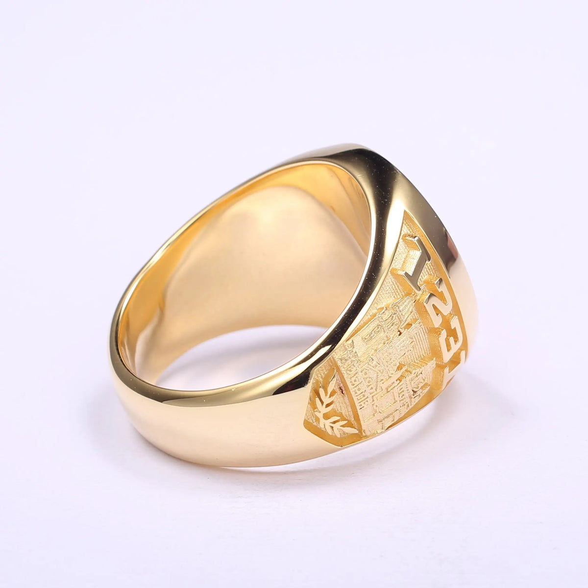 Customized College Class Graduation Commemorative Ring Graduation Student Gift Ring Fashion Design Retro Classic Design Customiz