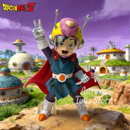 19cm/7.48in Anime Dragon Ball GT Fgiure Gohan and Videl daughter Pan Action Figures Pvc Statue Collection Model Toys Gifts