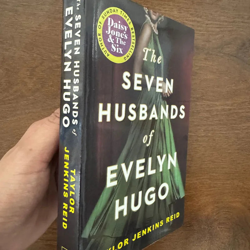 The Seven Husbands of Evelyn Hugo by Taylor Jenkins Reid Fiction Novel Book English Literature Reading