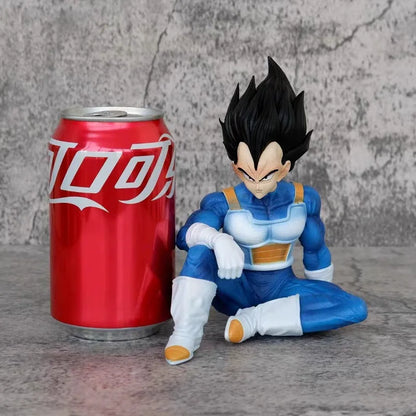 Dragon Ball Saiyan Sitting Vegeta Proud Anime Figure Wholesale Statue Model Ornament