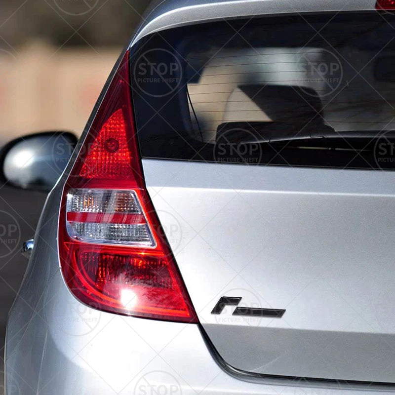 Car Sticker Racing Line R Logo 3D Decal Body Badge Rear Trunk Emblem For Golf 8th Generation High-Performance Modification