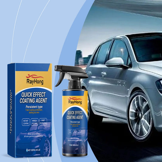 Professional Car Coating Spray - Auto Care, Refurbishment & Paint Repair, Fast-Acting Waxing Spray for Coating and Glazing