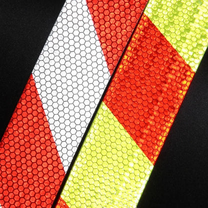 1 Roll Shining Reflective Safety Warning Tape Self Adhesive Twill Pattern Car Warning Markings for Enhanced Visibility