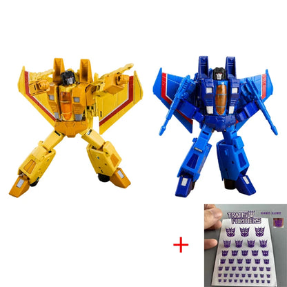 New Anime SS86 G1 Thundercracker Figure KO Transformation Starscream Skywarp Action Figures Collection Model Toy Gift For Fans