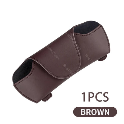 For Porsche Macan Cayenne Panamera Car Sunglasses Holder Car Glasses Clip Glasses Case Car Interior Accessories