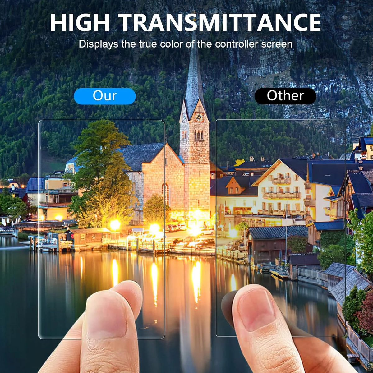 Tempered Glass Film for DJI OSMO Pocket 3 & 4 Screen Protector 9H Hardness Camera Lens Protector for DJI Pocket 3 Accessories
