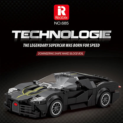 Speed Sport Car Model City Classic Racing Vehicle Building Blocks Super Racers Car Bricks Puzzle Toys Gifts Desktop Decoration