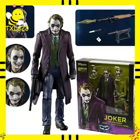 Joker Action Figure The Dark Knight 15cm Articulated Collectible Model V2