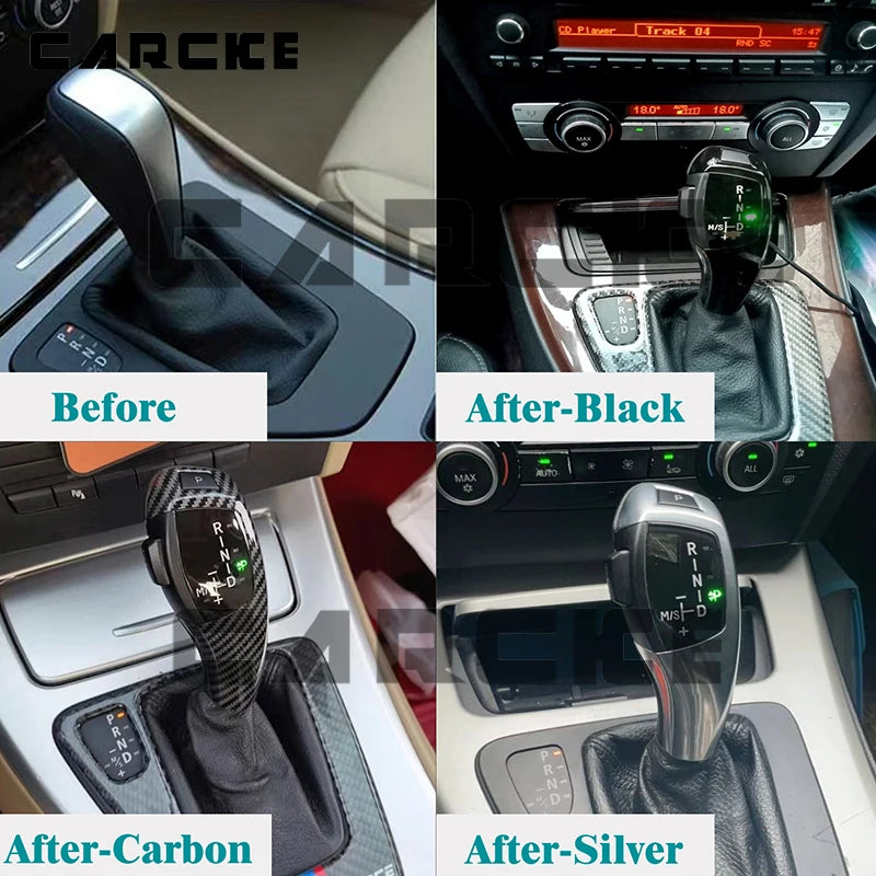 LED Gear Shift Knob Retrofit Kit for Car Accessories BMW E90 E91 E93 E81 E82 E84 E87 E88 E89 E46 E61 E60 E83 X3 E85 E86 E39 E53