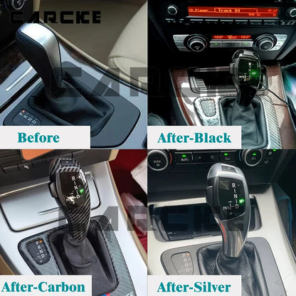 LED Gear Shift Knob Retrofit Kit for Car Accessories BMW E90 E91 E93 E81 E82 E84 E87 E88 E89 E46 E61 E60 E83 X3 E85 E86 E39 E53