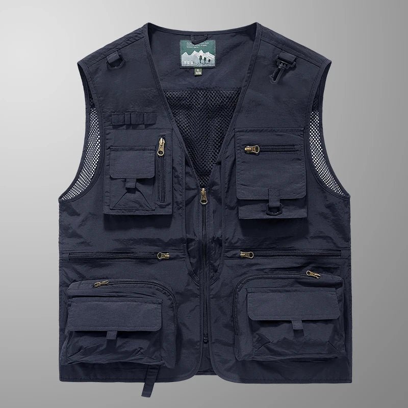 2024 New Spring, Autumn, and Summer Versatile Items in Stock, Fashionable and Trendy Wearing Vests,  Men's Wear, Shopping an