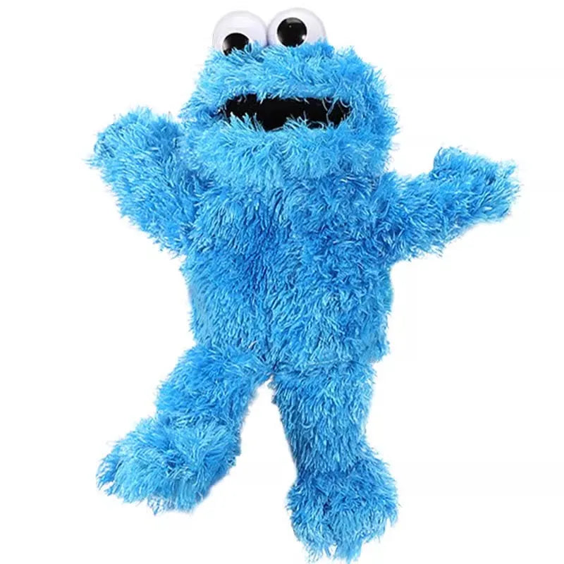 Sesame Street Plush Toys Elmo The Red and Blue Monsters Plush Dolls for Early Childhood Education Toys and Souvenirs for Kids