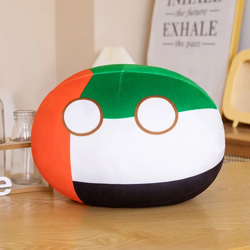 Country Ball Plush Toys 70 Styles 10cm Polandball Pendant Country Balls Countryball Stuffed Doll Xmas Birthday Gifts for Kids
