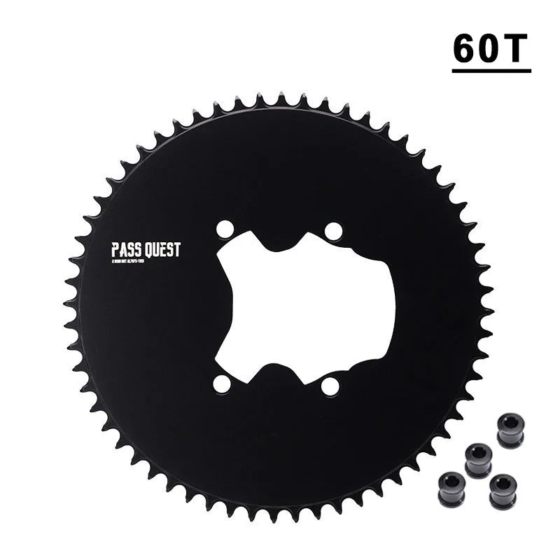 PASS QUEST 110 bcd chainring for Shimano ULTEGRA r8000 R8100 Narrow Wide road bike plate single dishe 54T 50 34T 52 36 53 39