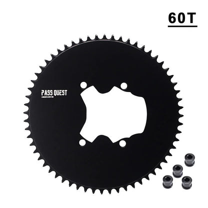 PASS QUEST 110 bcd chainring for Shimano ULTEGRA r8000 R8100 Narrow Wide road bike plate single dishe 54T 50 34T 52 36 53 39