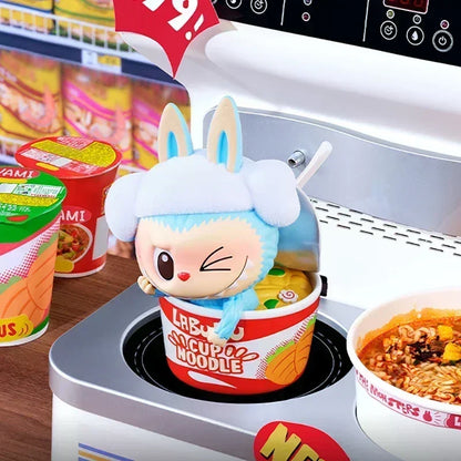 POPMART THE LABUBU MONSTERS WACKY MART Series Blind Box Guess Bag  Original charm Girl festival gift Anime figures Ornament