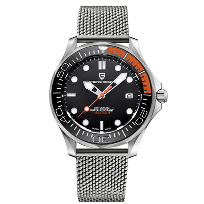 PAGANI DESIGN Navy Blue Ceramic Bezel Men's Watches Automatic Watch For Men Luminous Diving Mechanical Wrist Watch Men 2026 New