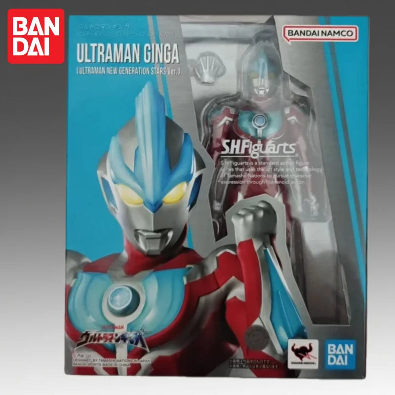 In Stock Bandai Original S H F Ultraman Ultraman Ginga Action Figure Model Doll Brand New Boxed Garage Anime Characters Model