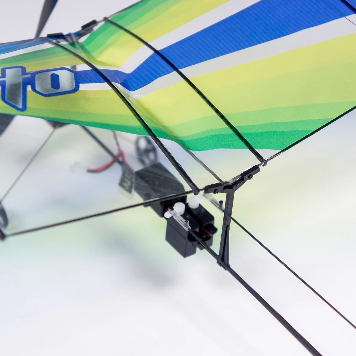 DW Hobby 360mm Mosquito Mini PET Film RC Aircraft Remote Control Plane Kit with Receiver 3ch Small RC Plane E43