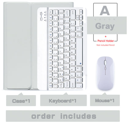 Keyboard Wireless Mouse Magic For iPad Pro 13 11 Case M5 M4 2026 M3 Air 13 11 5 4 10.2 9 8 7 Generation Case Bluetooth Keyboard
