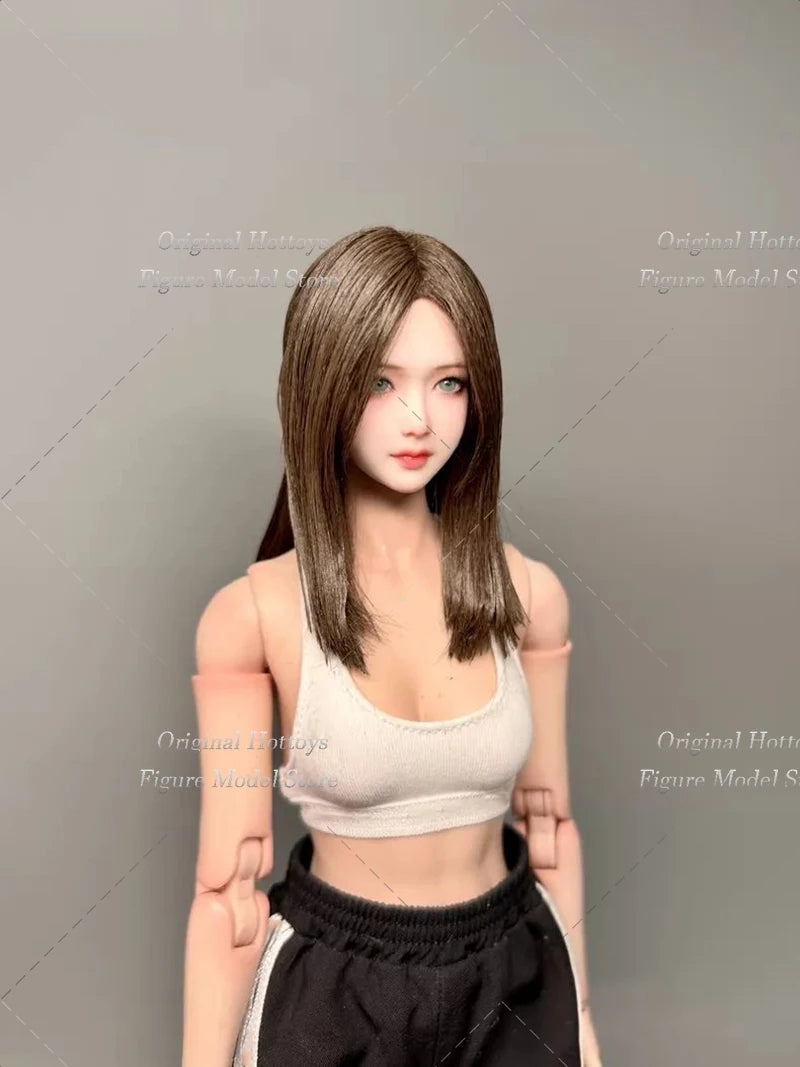19 Style 1/6 Scale Female Soldier Scene Accessories Tang Li Head Cover Wigs Series For 12-inches Action Figure Doll Bald Head