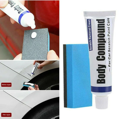 1Set Car Scratch Remover Paint Repair Kit Auto Body Compound Polishing Paste Paint Care Repairing Tools Auto Accessories