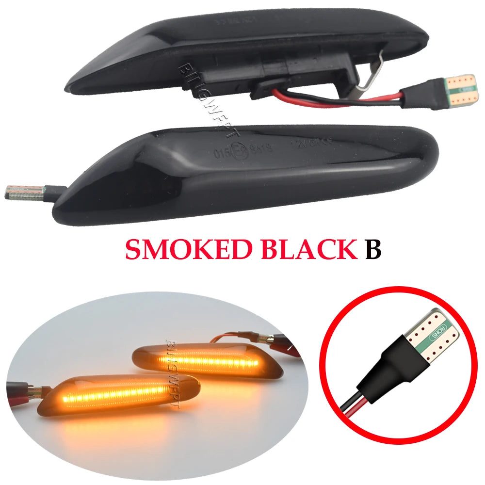 High Quality Dynamic LED Fender Light Side Marker For BMW E60 E61 E90 E91 E87 E81 E83 E84 E88 E92 E93 E82 E46 1 3 5