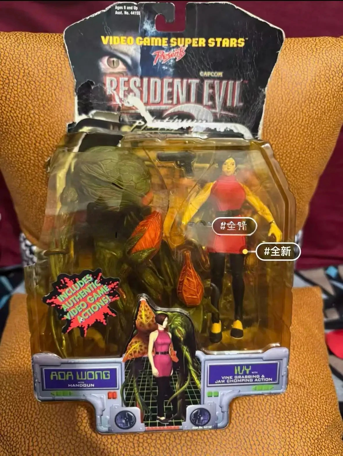 Original Toybiz Resident Evil Leon Claire Tyrant Chris Hank William Tyrant Action Figure Doll Toy for Boys Children's