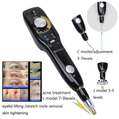 Hicovo Skin Tightly Eyelid Lift Auto Mode Fibroblast Cold Plamax Wireless Type C Quick Charge Beauty Tool Set