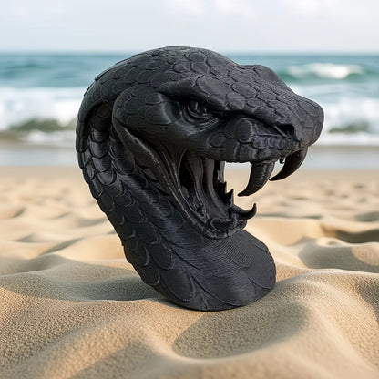 Snakehead Decoration Python Model Desktop Creative Ornament Home Decoration