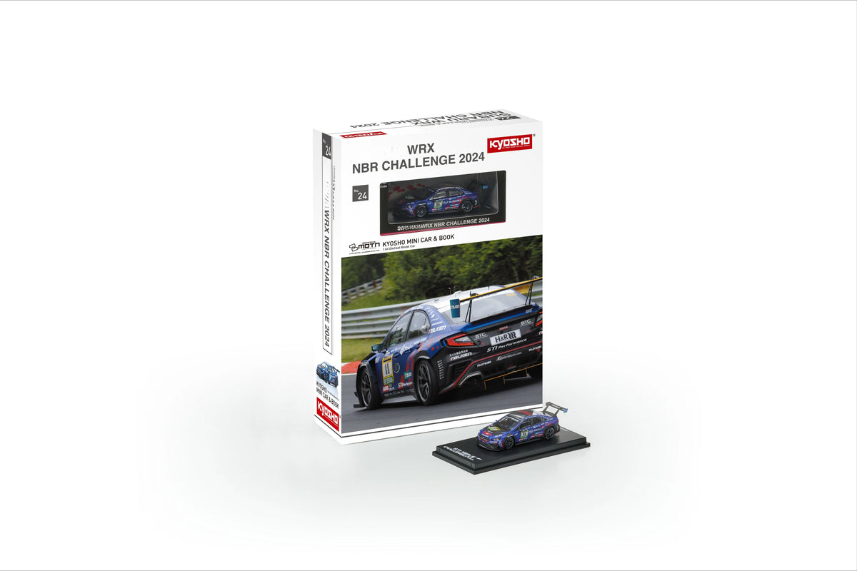 Kyosho 1:64 WRX STI NBR2023 /NBR2024 CarBook Diecast Model Car