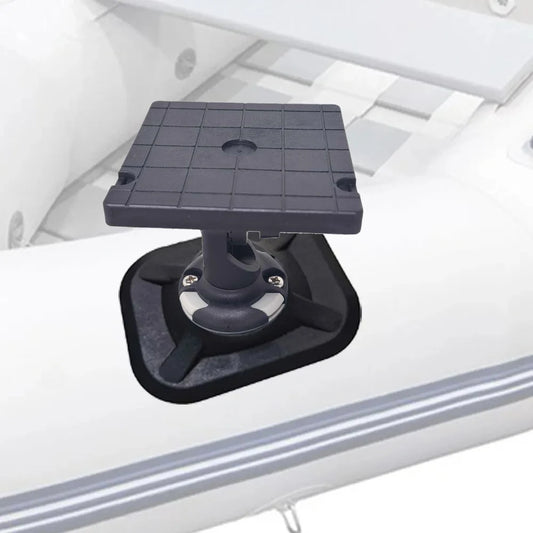 Inflatable Boat Fish Finder Mount PVC Boat GPS Sounder Holder Draft Dinghy SUP Board Rotation Device Supporter