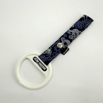 Japan Style Jdm Car Tsurikawa Lucky Cat Dragon Pattern Decorative Trailer Strap Universal Towing Accessory for Trailers