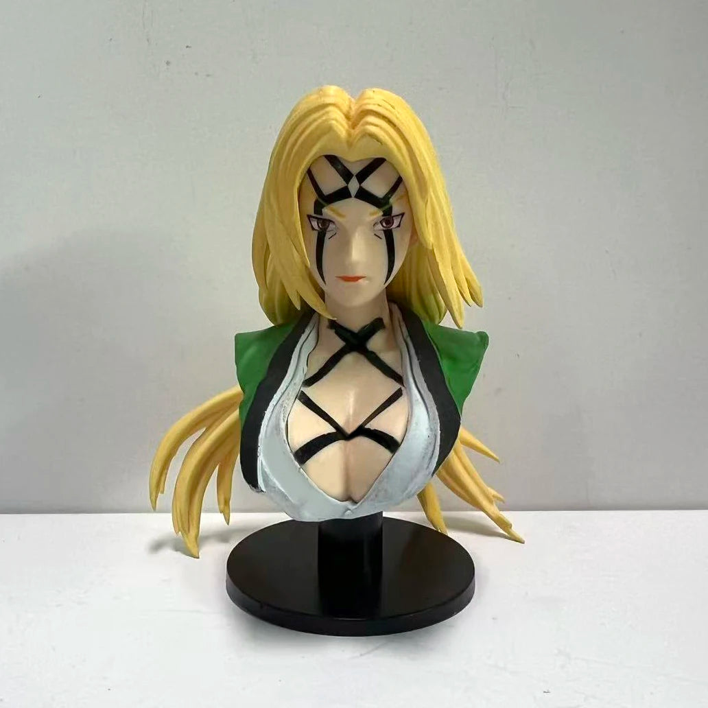 8.5-9cm Anime figure Uchiha Madara  Uchiha Obito Tsunade Figure GK PVC Statue Model Collectible Toys Gifts