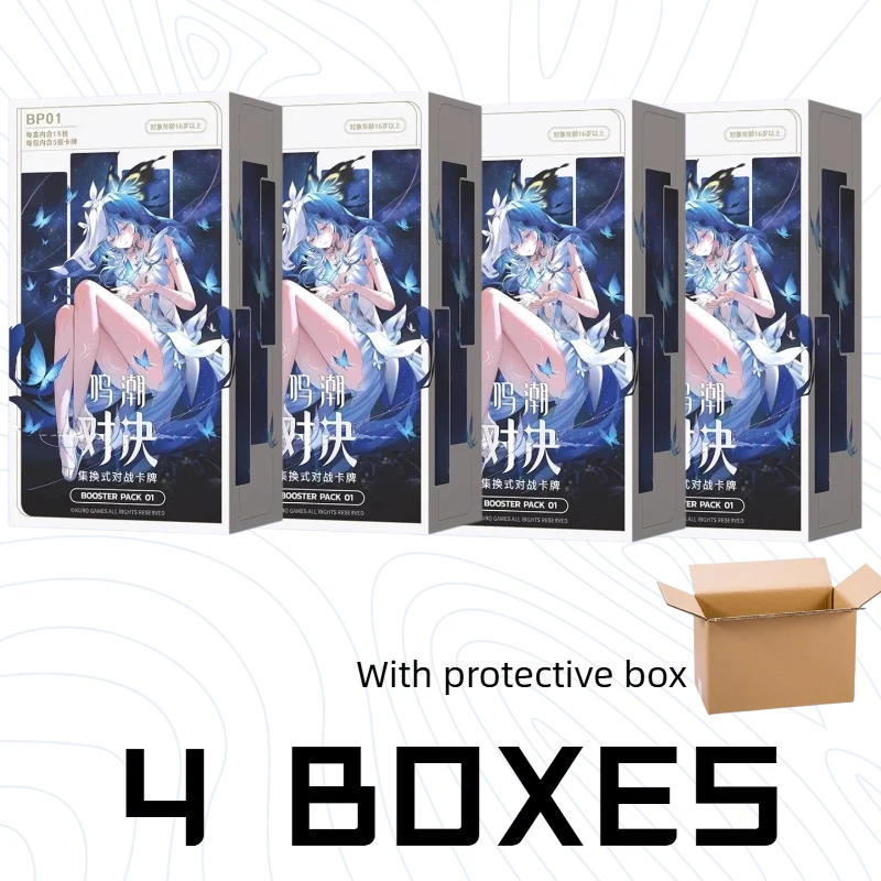 In Stock Wuthering Waves Duel TCG Vol.1 Booster Box, Collectible Trading Card Box Anime Game Periphery Collection Gift
